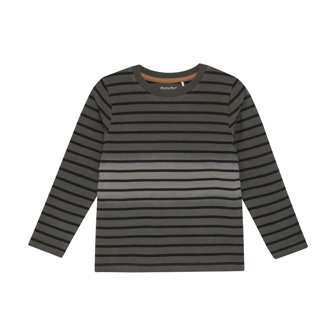 Stripe Long Sleeve - Dark Gull Grey