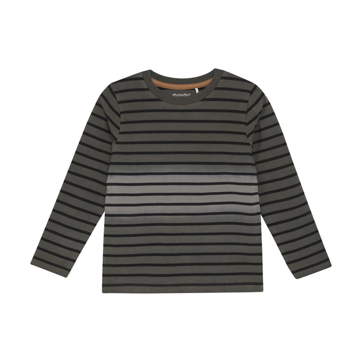 Stripe Long Sleeve - Dark Gull Grey