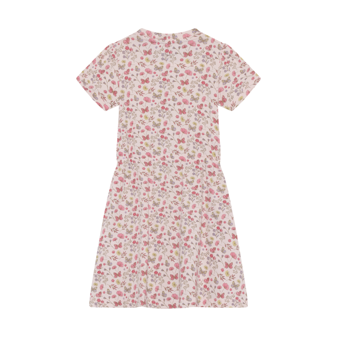 Short Sleeve Dress - Butterfly