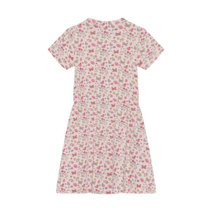 Short Sleeve Dress - Butterfly