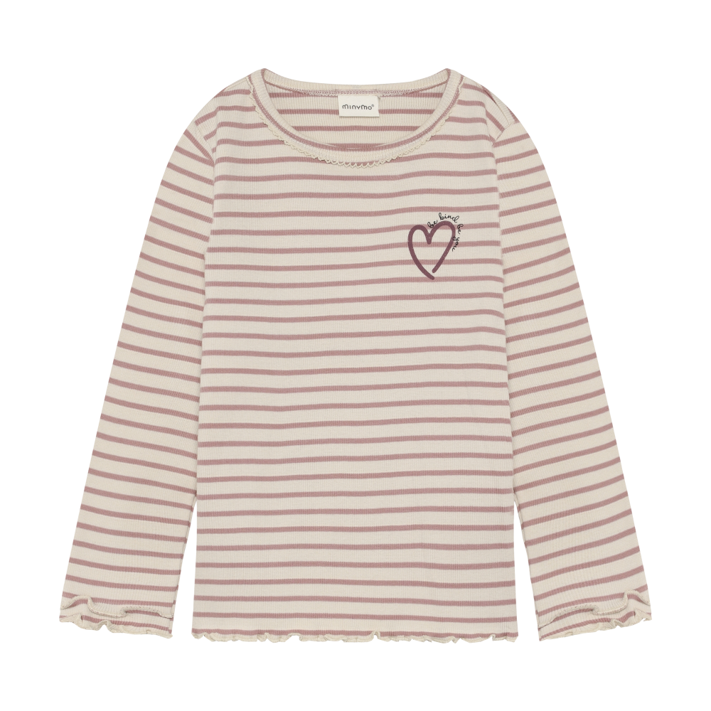 Rib T-shirt - Fawn