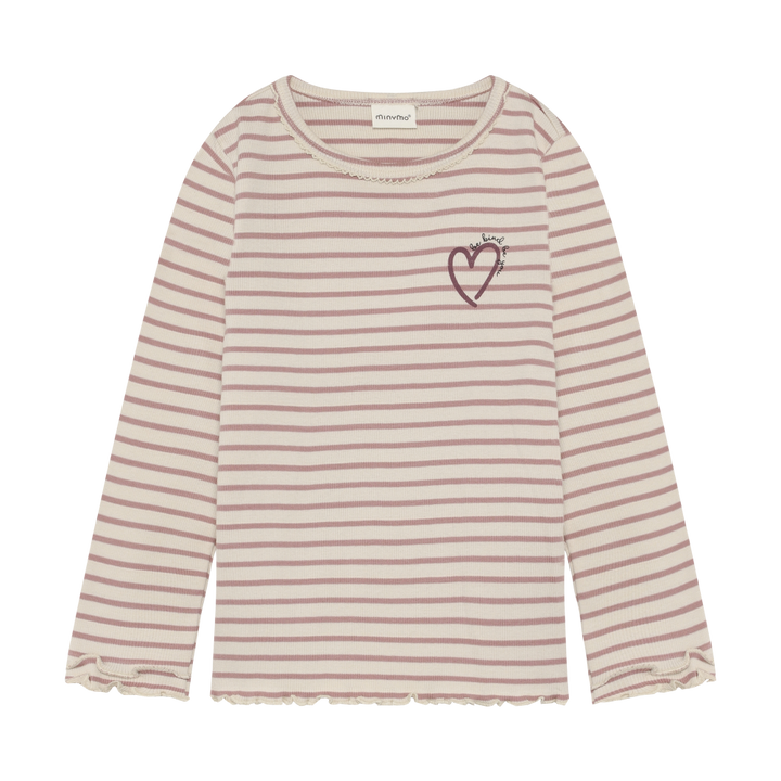 Rib T-shirt - Fawn