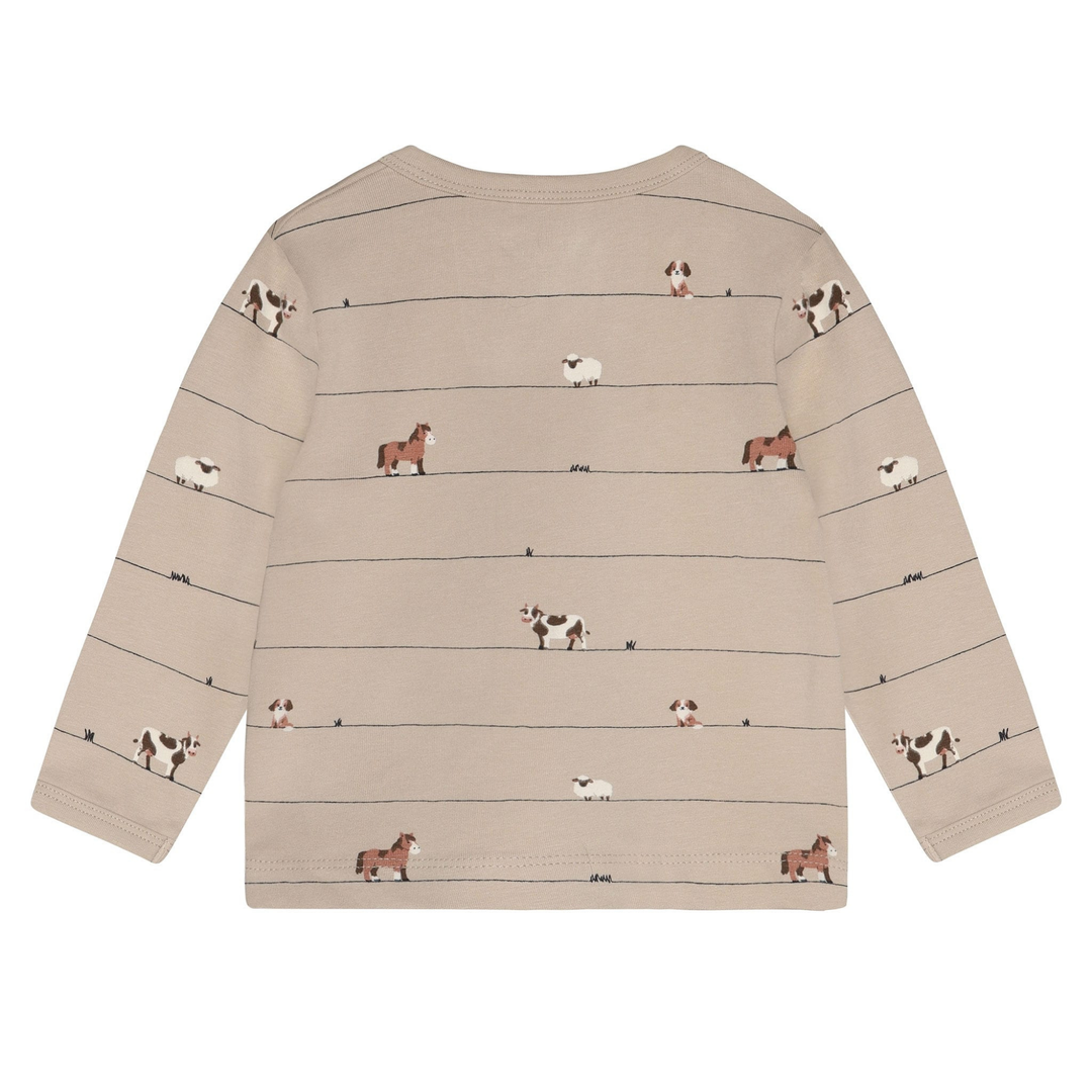 Long Sleeve T-shirt - Farmyard