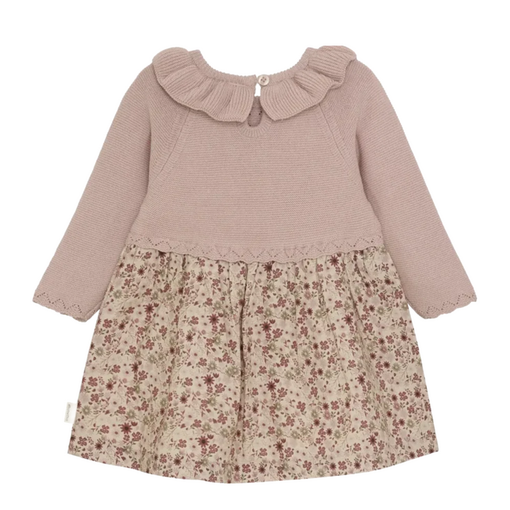 Long Sleeve Dress Knit - Shadow Gray