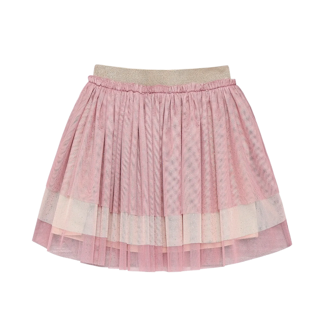 Mesh Skirt - Pink Tint