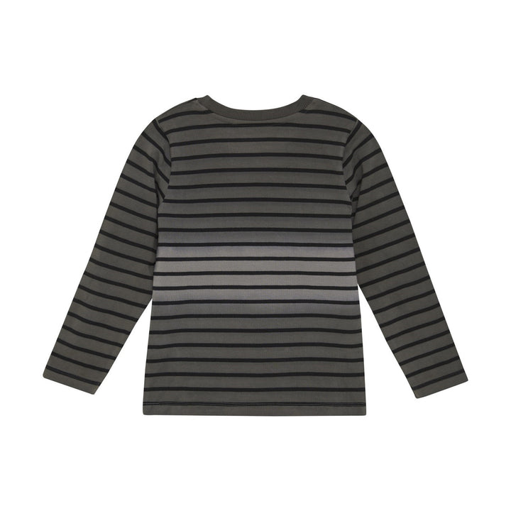 Stripe Long Sleeve - Dark Gull Grey