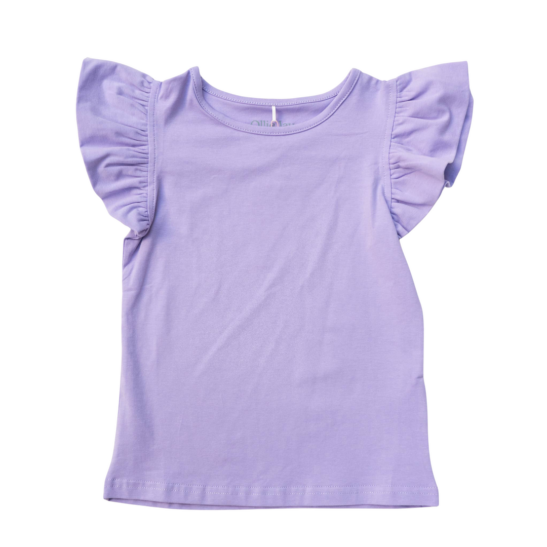 Flutter Tee in Purple