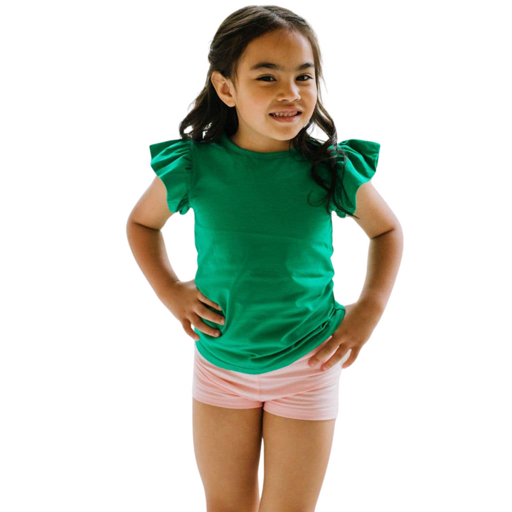 Flutter Tee in Green