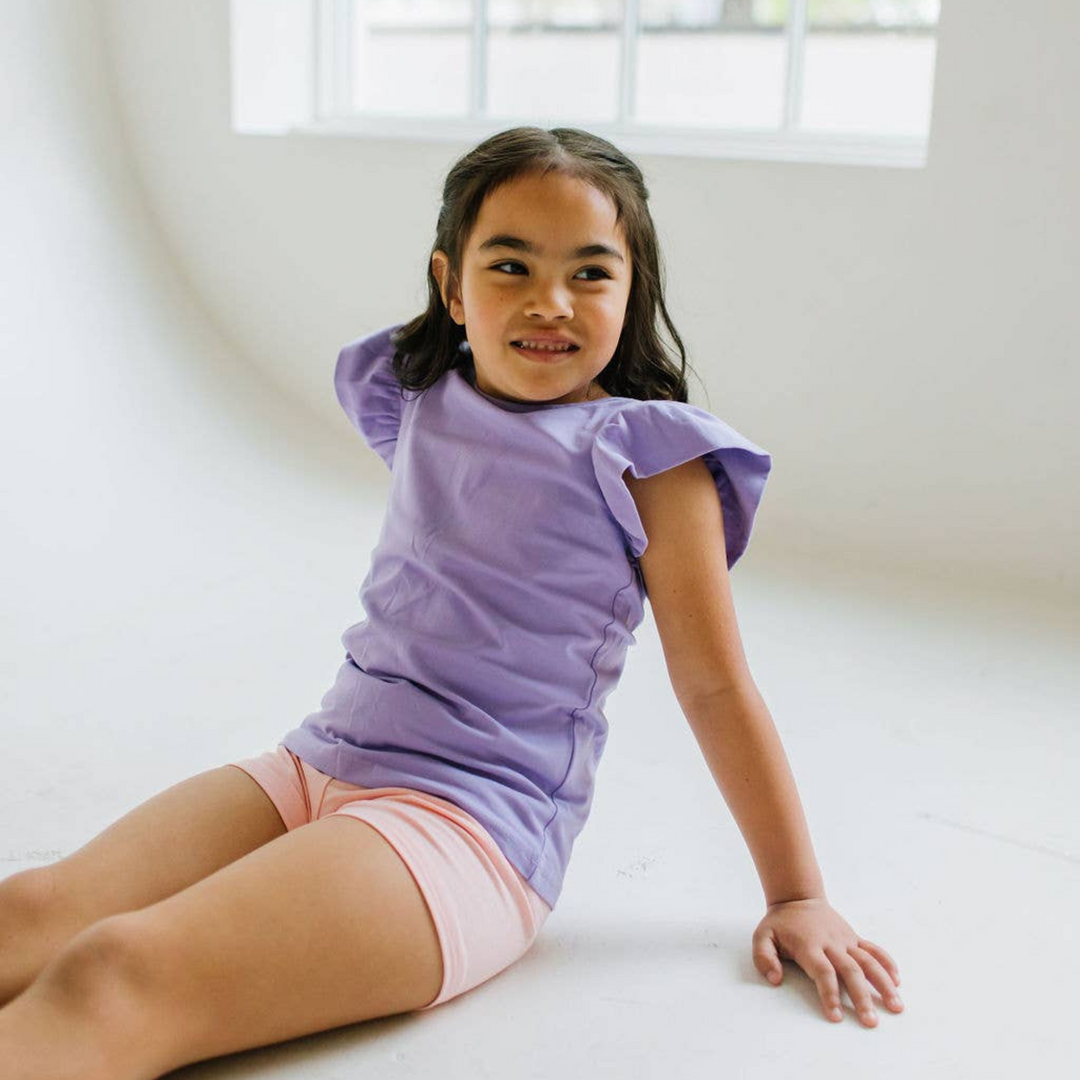 Flutter Tee in Purple