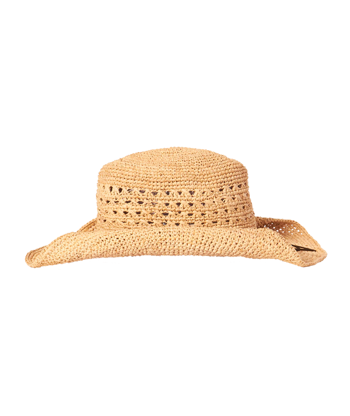 WOMENS COWBOY - TORAH - NATURAL/TURQUOISE