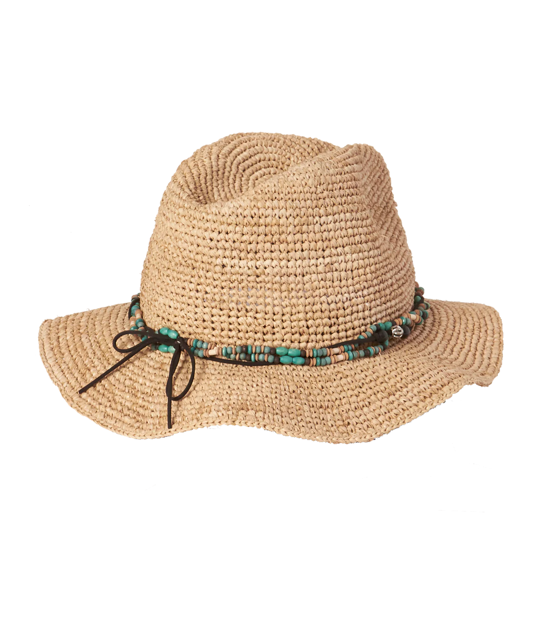 WOMENS SAFARI - BORA BORA - NATURAL/TURQUOISE