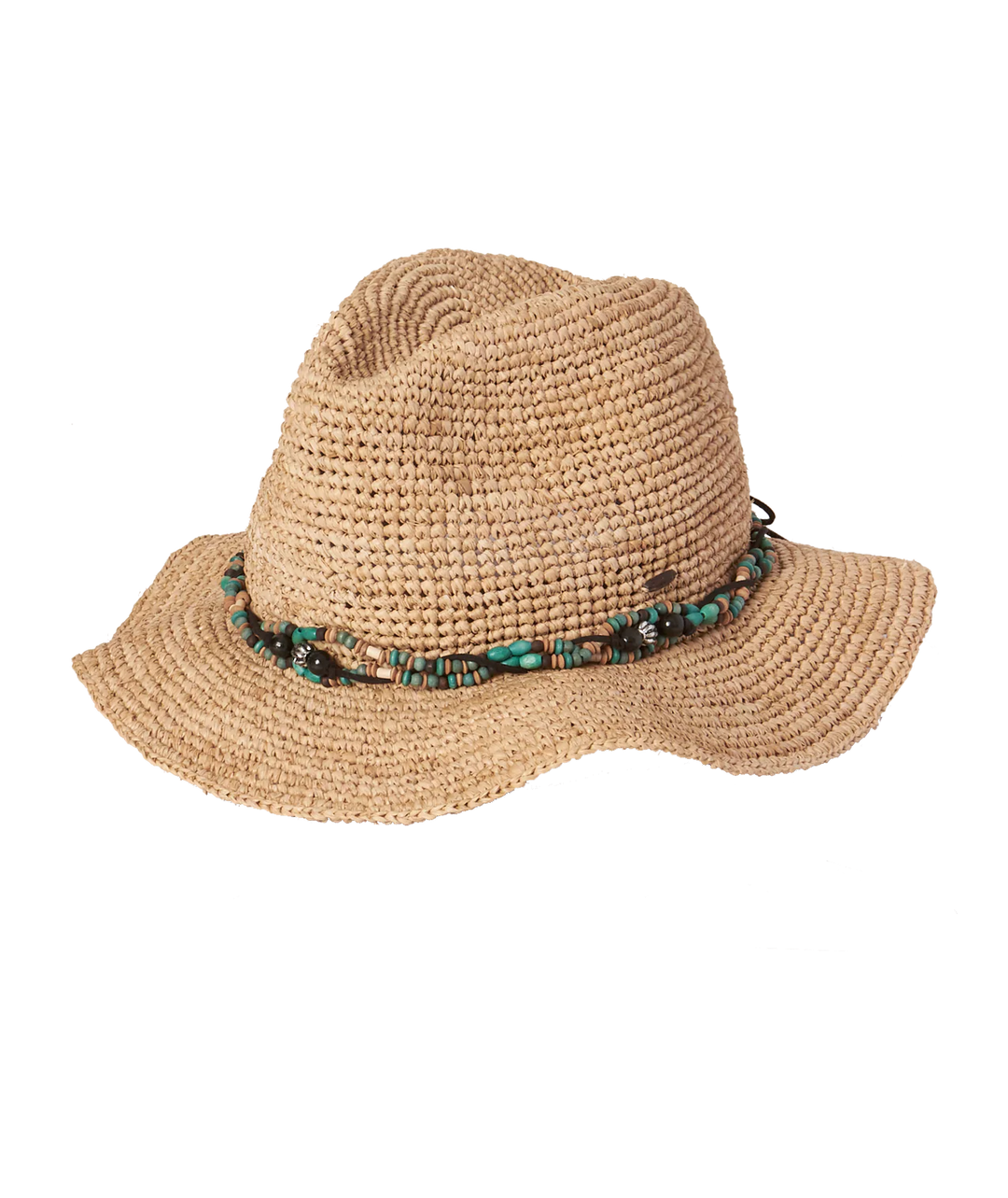 WOMENS SAFARI - BORA BORA - NATURAL/TURQUOISE