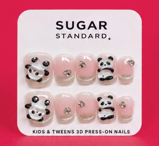 Kids 3D Press-On Nail Set