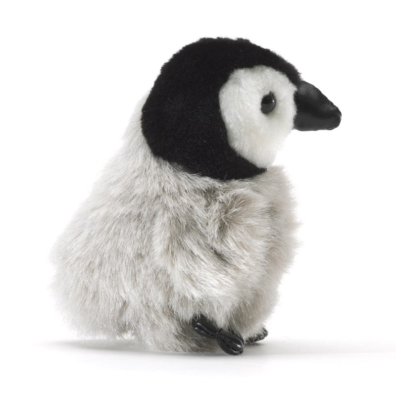 Mini Baby Emperor Penguin Finger Puppet