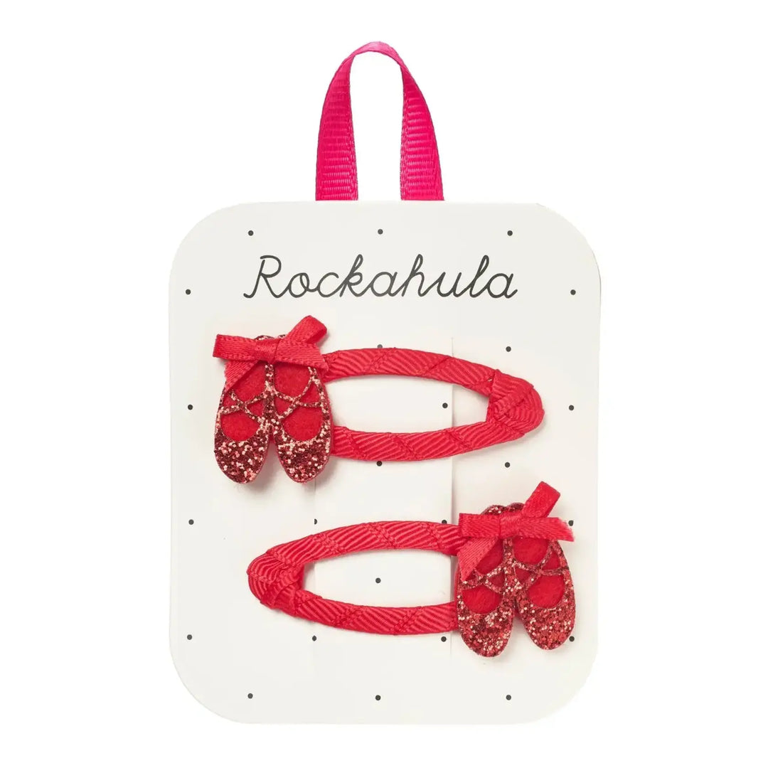 Ballet Shoe Clips - Red