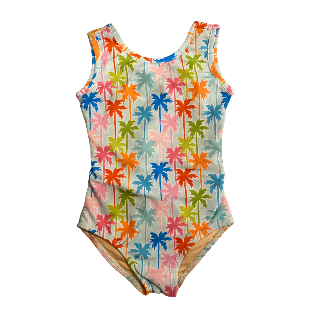 Lucy Swim in Palm Tree