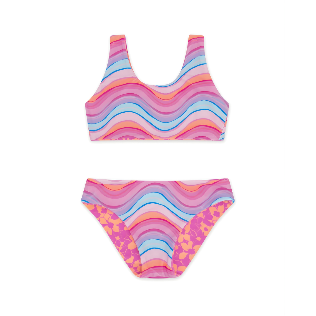 Island Hopper Bikini - Sunset Swirl