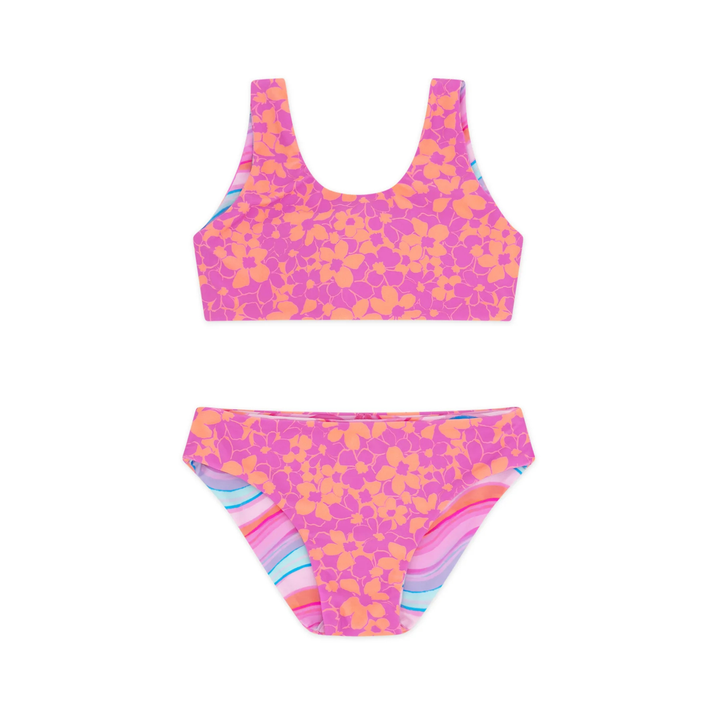 Island Hopper Bikini - Sunset Swirl