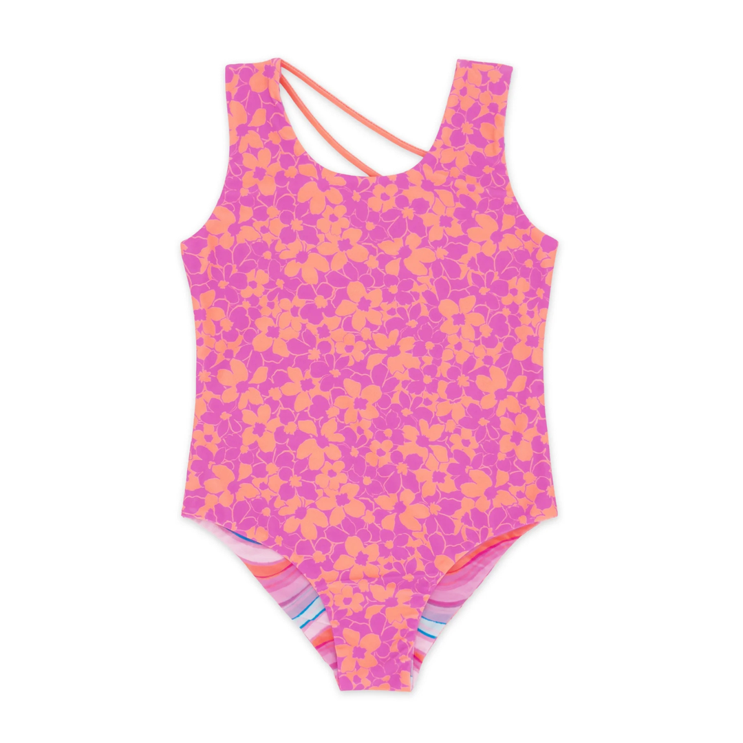 Summer Sun Reversible One-Piece - Flower Power