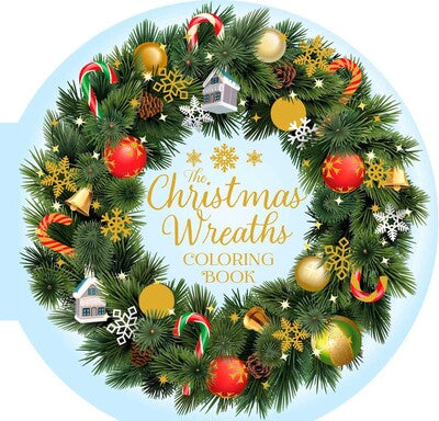 Christmas Wreaths Coloring Book