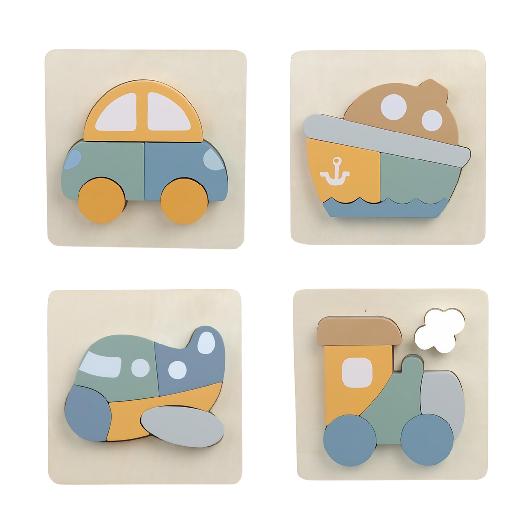 My First Vehicles Wooden Puzzle