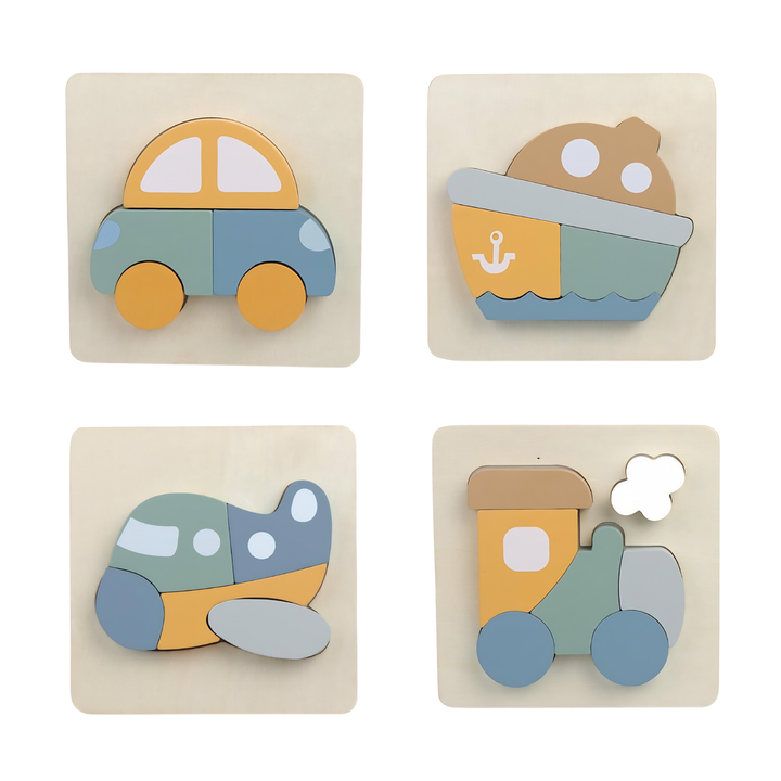 My First Vehicles Wooden Puzzle