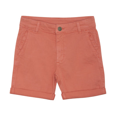 Coral Boys Twill Shorts
