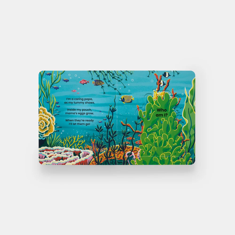 WHO'S HIDING? Under the Sea: A Lift-the-Flap Book