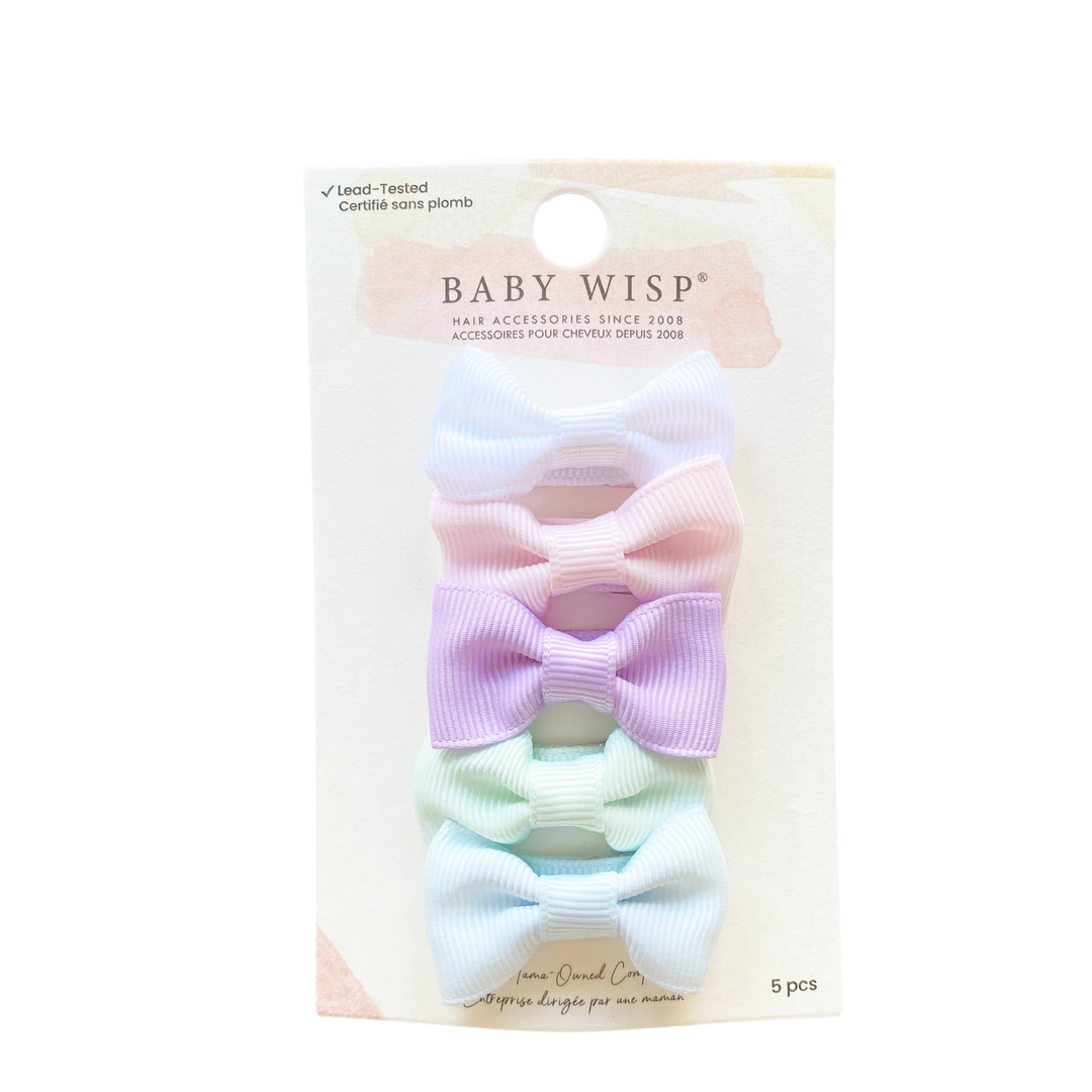 Charlotte Bows Tuxedo Snap Clips