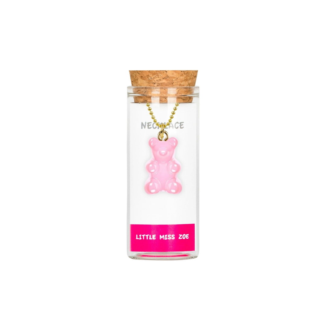 Gummy Bear Necklace - Bubble Gum