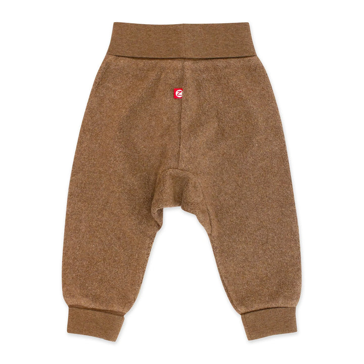 Cozy Fleece Cuff Pant - Heather Mocha