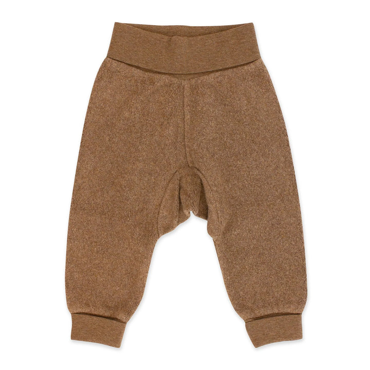 Cozy Fleece Cuff Pant - Heather Mocha