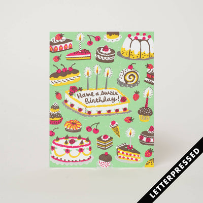 Birthday Sweets Card by Phoebe Wahl