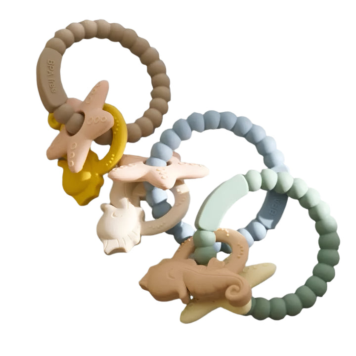 Seahorse Silicone Teething Ring