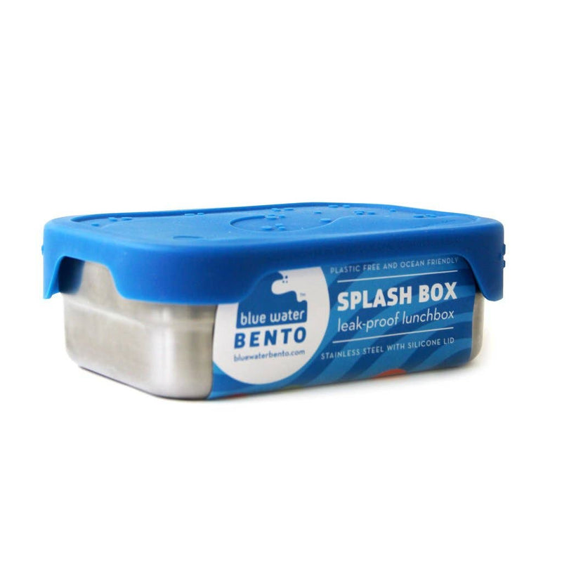 Blue Water Bento Splash Box Lunch Food Container