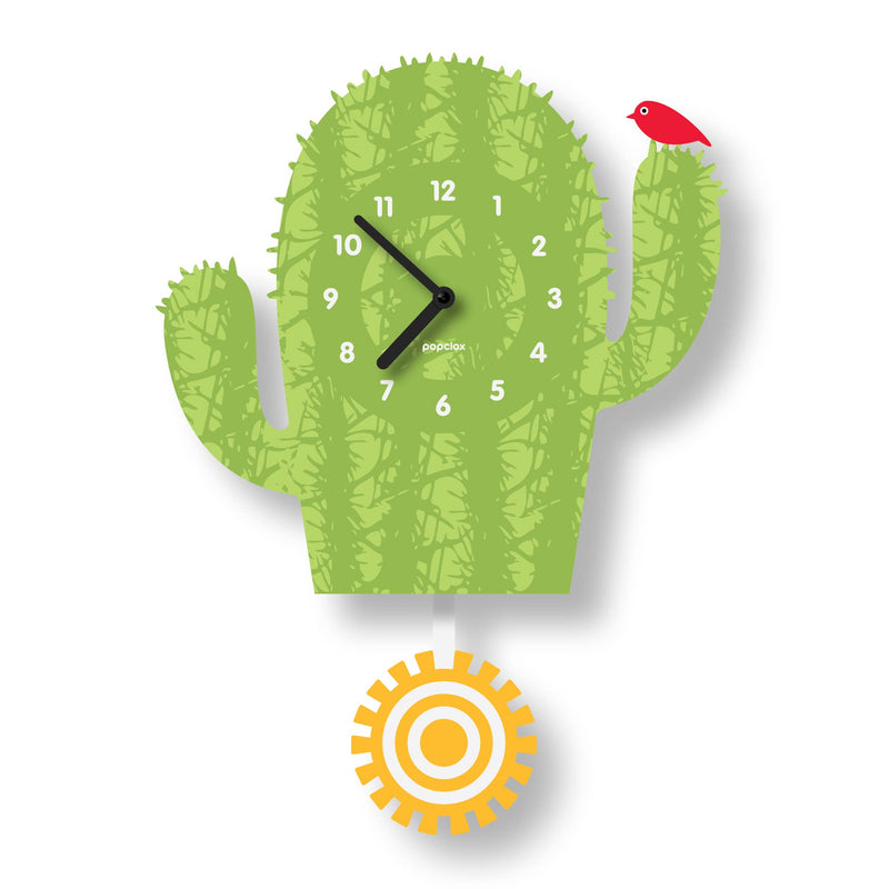 Cactus Acrylic Pendulum Clock