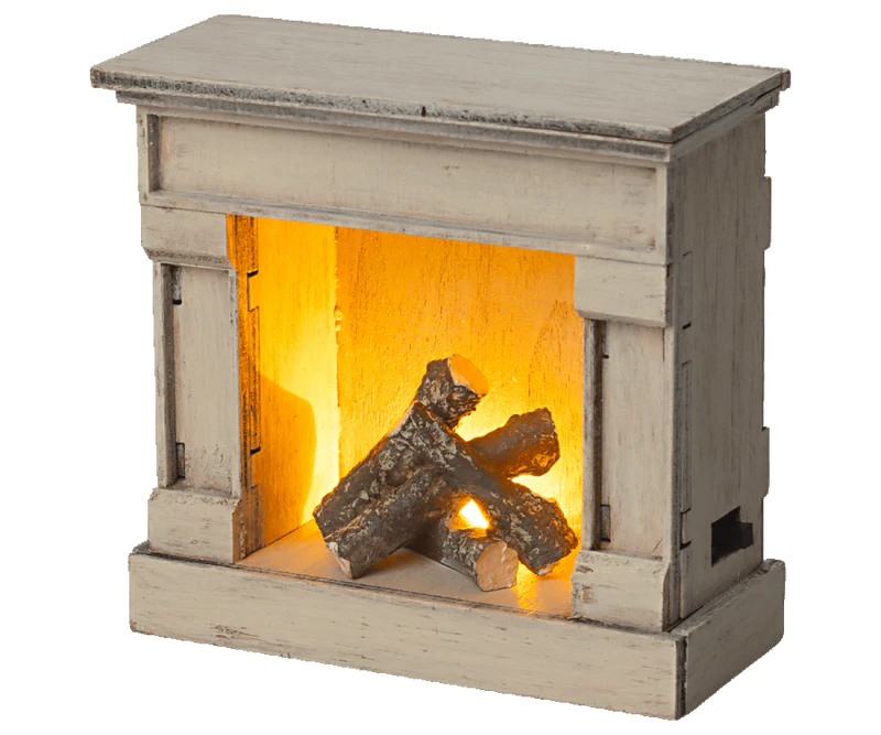 Fireplace, Mouse - Off White