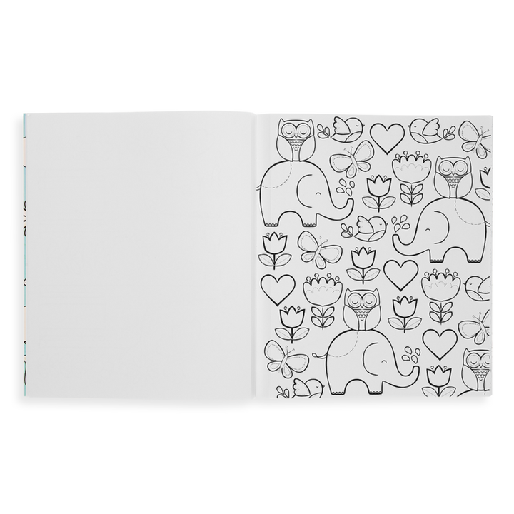 Little Cozy Critters Color-In' Book