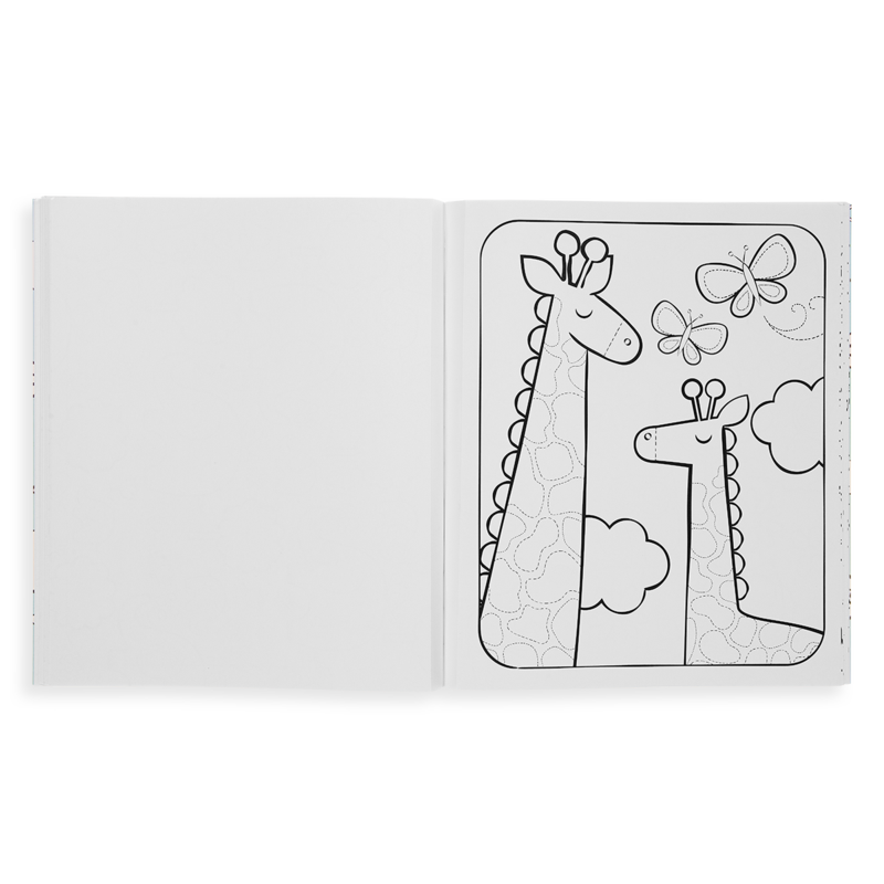 Little Cozy Critters Color-In' Book