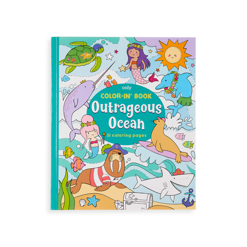 Outrageous Ocean Color-in&