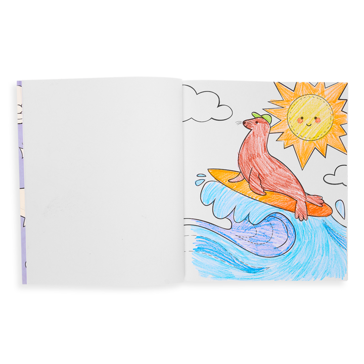 Outrageous Ocean Color-in' Book