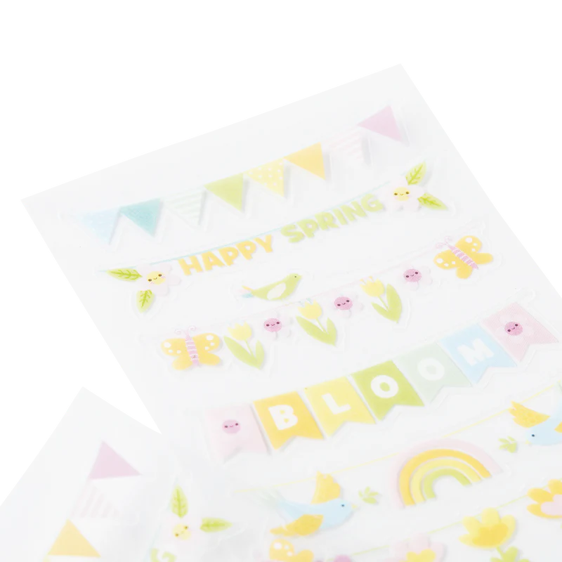 Stickiville Spring Banners Stickers