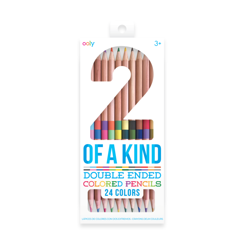 2 Of a Kind Double Ended Colored Pencils