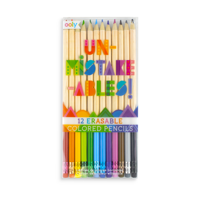 Un-Mistake-Ables! Erasable Colored Pencils