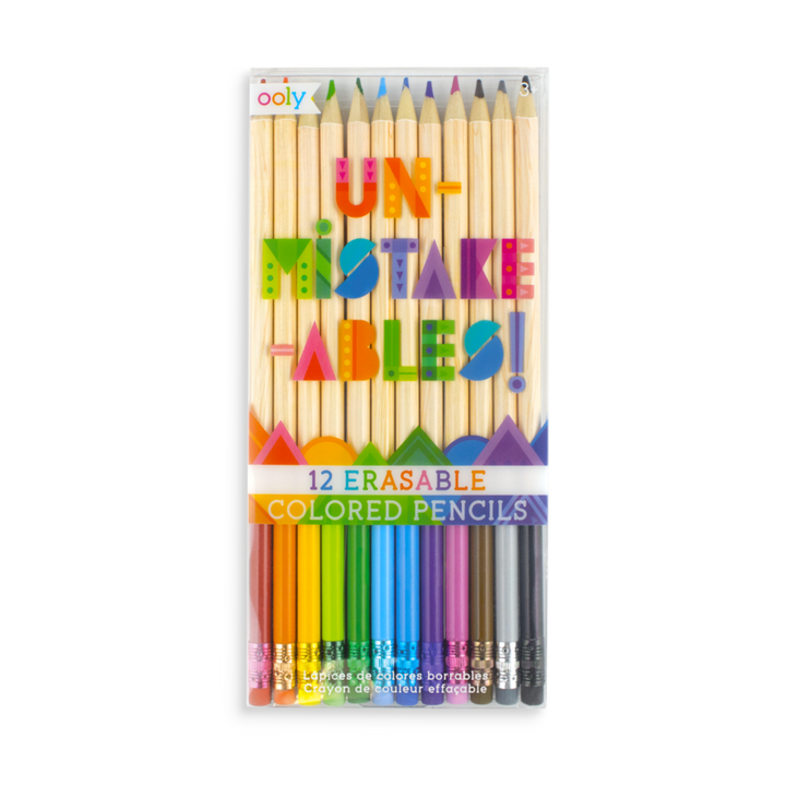 Un-Mistake-Ables! Erasable Colored Pencils