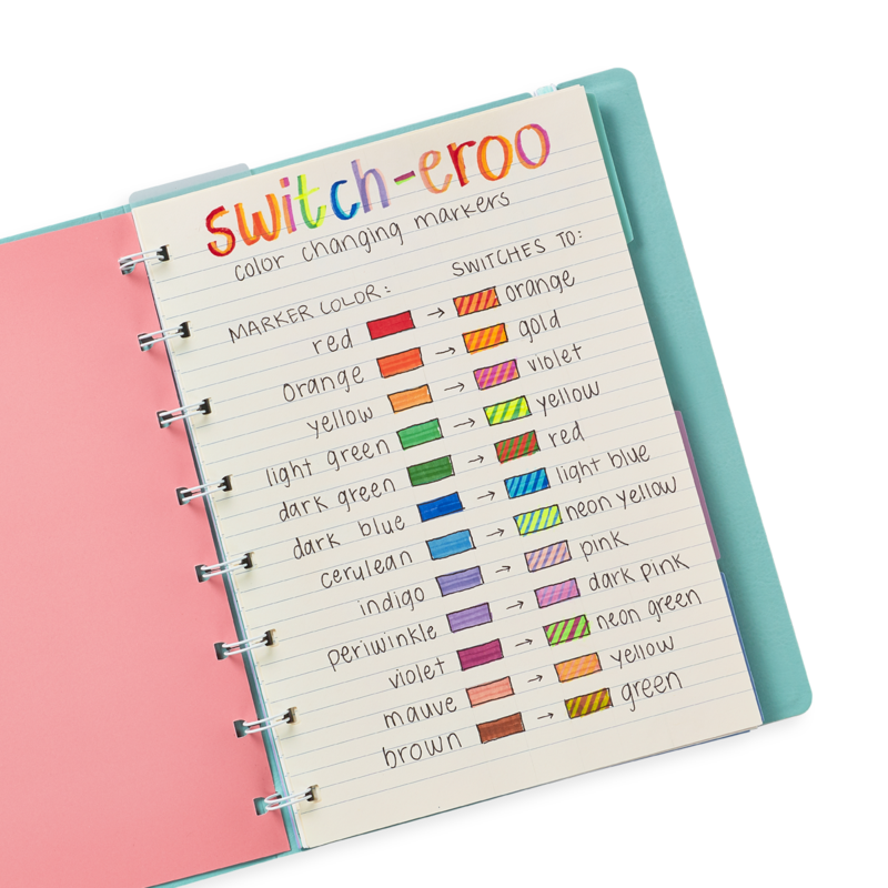 Switch-Eroo! Color Changing Markers