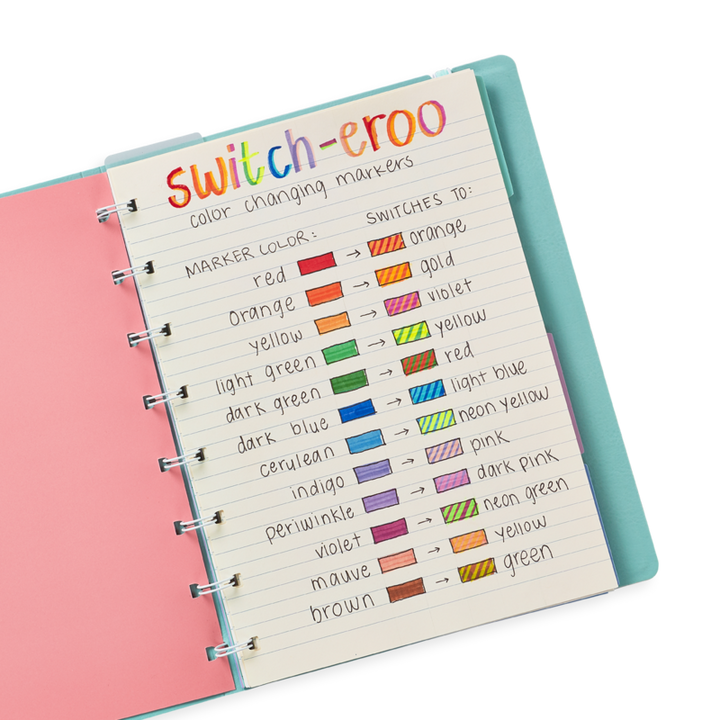 Switch-Eroo! Color Changing Markers