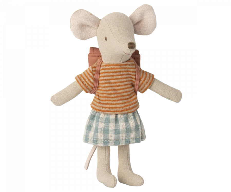 Tricycle Mouse, Big Sister - Old Rose