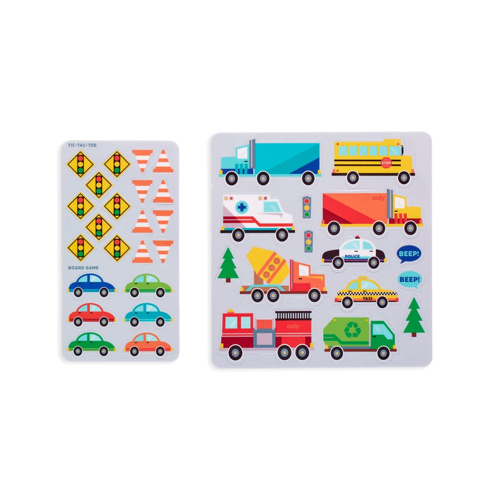 Play Again! Reusable Sticker Activity Kit - Working Wheels