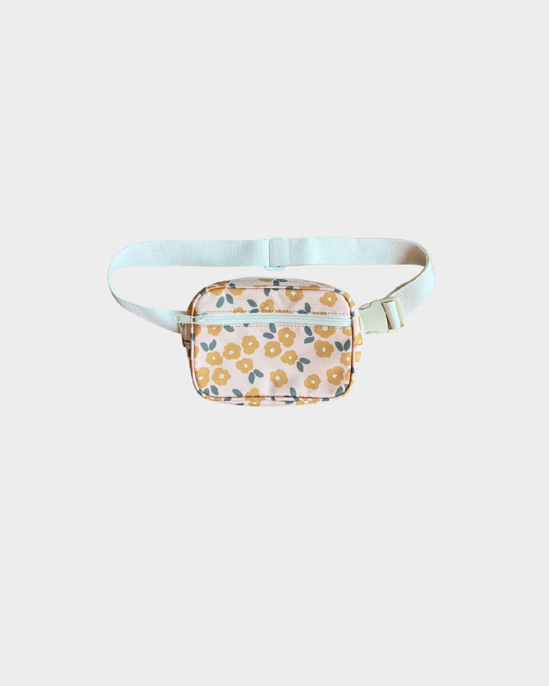 Mini Belt Bag - Gold Floral